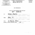 Fax from Jody T Office of Congresswomen to Golam Manik March 1992