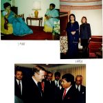 Historical Photos of Khaleda Zia and George Bush 1988 1989 1993
