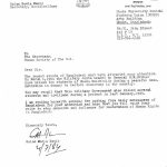 Letter to Human Society of The US 1984